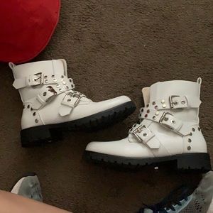White boots